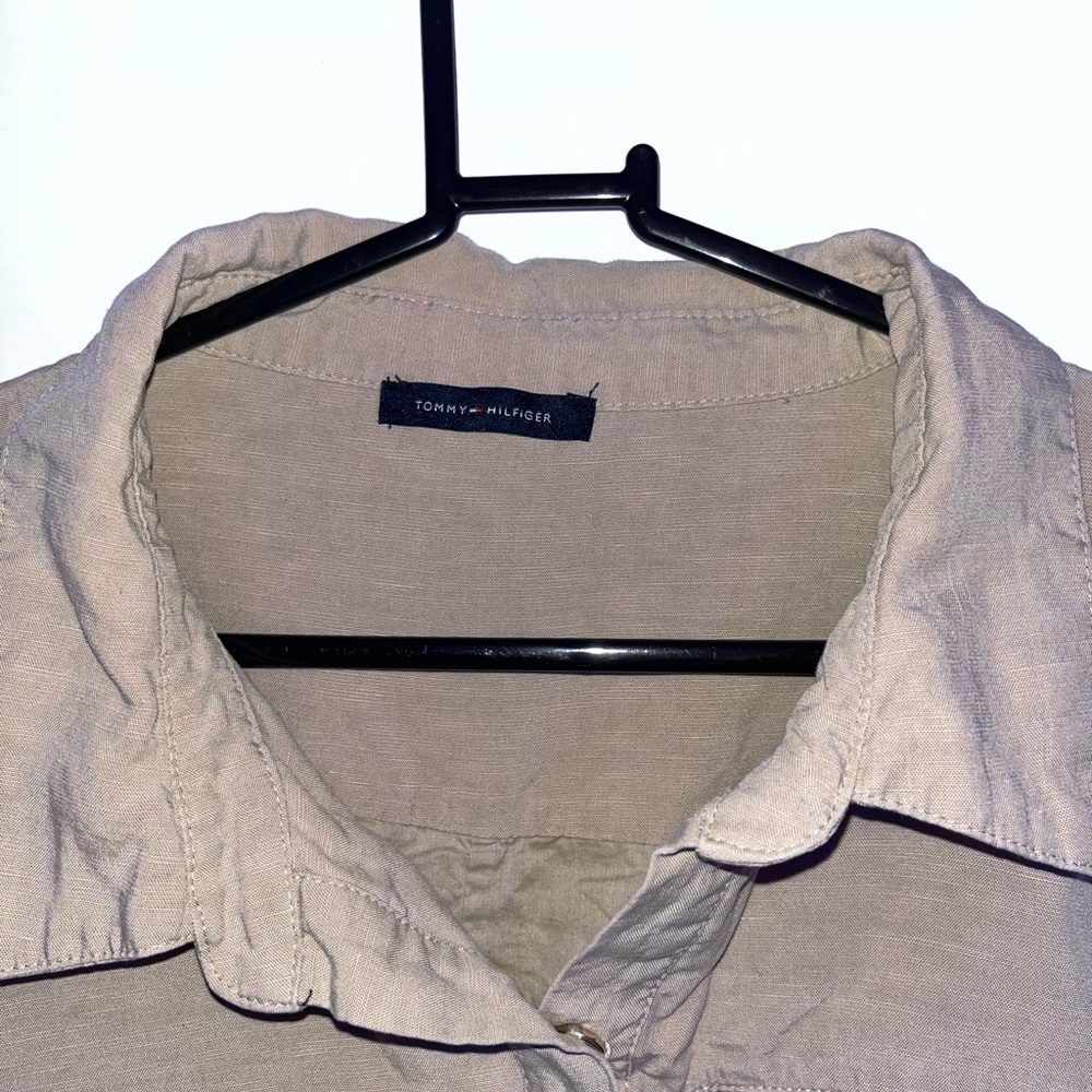 Tommy Hilfigur dress in khaki size large